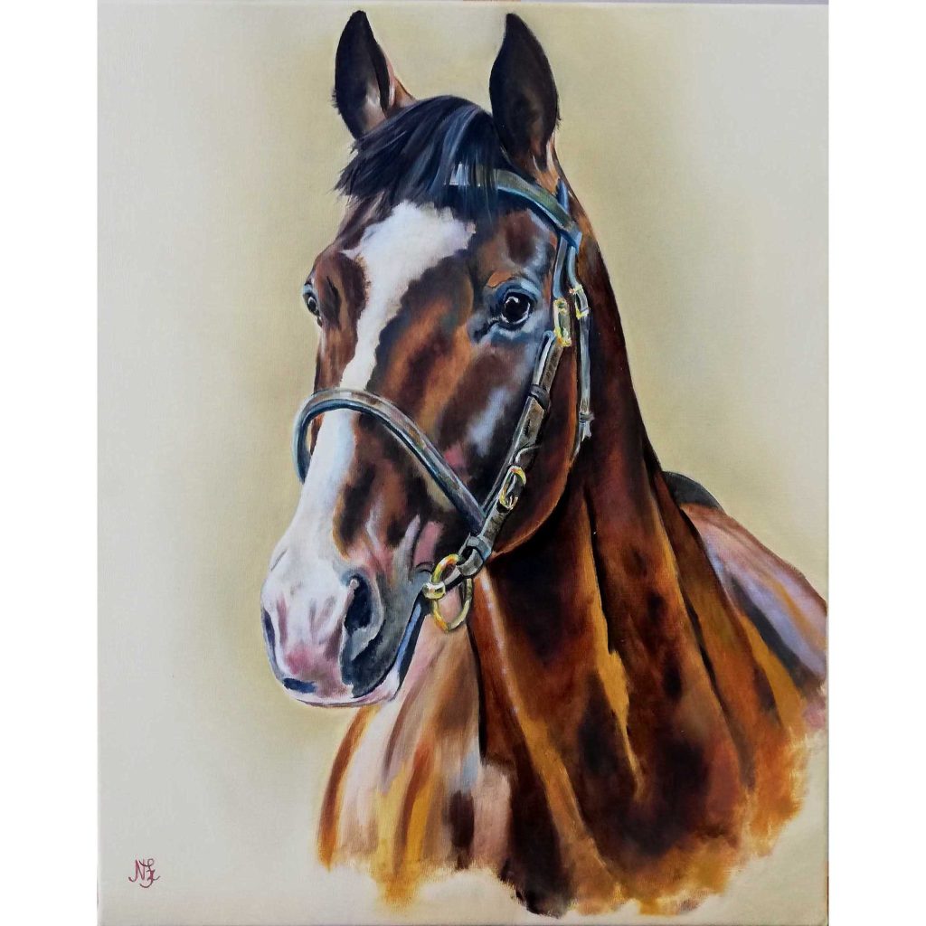 Negyven lóerő 50x40 cm