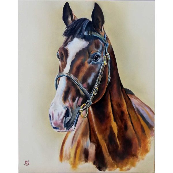 Negyven lóerő 50x40 cm