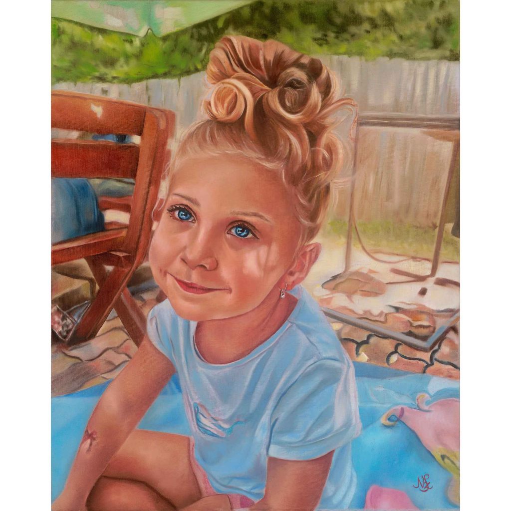 Nóri festmény 50x40 cm