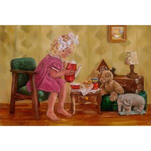 Teadélután – nyomat